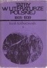 Okładka książki Tatry w literaturze polskiej. 1805-1939 Jacek Kolbuszewski