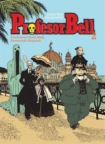 Okładki książek z cyklu Profesor Bell