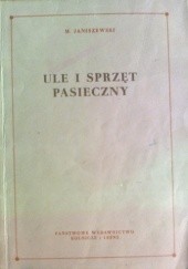 Okładka książki Ule i sprzęt pasieczny M. Janiszewski