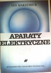 Okładka książki Aparaty elektryczne Jan Maksymiuk