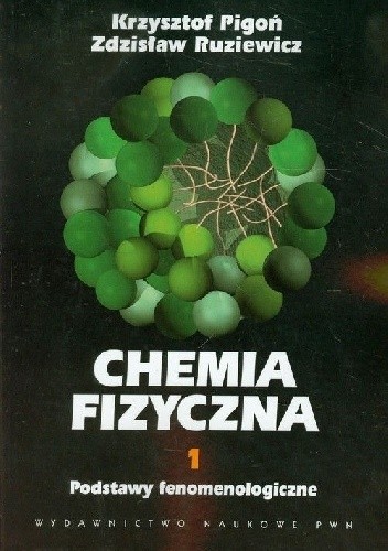Okładki książek z cyklu Chemia fizyczna