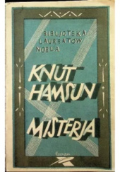 Okładka książki Misterja Knut Hamsun