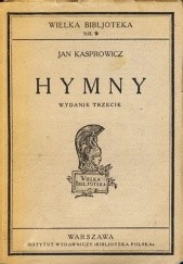 Okładka książki Hymny Jan Kasprowicz