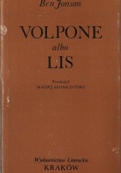 Okładka książki Volpone albo Lis Ben Jonson