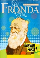 Okładka książki Fronda nr 63 rok 2012, Darwin, Passé!