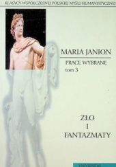 Okładka książki Zło i fantazmaty Maria Janion