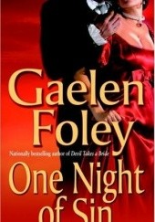 Okładka książki One Night of Sin Gaelen Foley