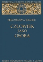 Okładka książki Człowiek jako osoba Mieczysław Albert Krąpiec OP