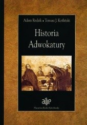 Okładka książki Historia adwokatury Tomasz Kotliński, Adam Redzik
