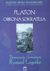 Okładka książki Obrona Sokratesa Platon