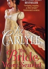 Okładka książki The Bride Wore Scarlet Liz Carlyle