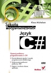 Okładka książki Język C# Szkoła programowania