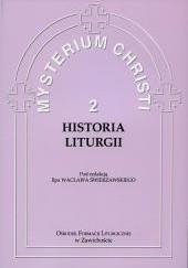 Okładka książki Historia liturgii Wacław Józef Świerzawski