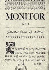 Okładka książki Monitor Franciszek Bohomolec