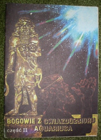 Okładki książek z cyklu Bogowie z gwiazdozbioru Aquariusa