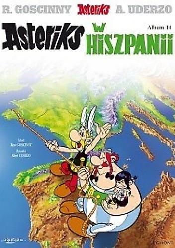 Okładka książki Asteriks w Hiszpanii René Goscinny, Albert Uderzo