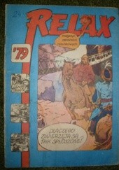 Okładka książki Relax nr 24 - magazyn opowieści rysunkowych Redakcja magazynu komiksowego Relax