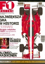 Okładka książki F1 Racing nr 4/2007 Redakcja magazynu F1 Racing