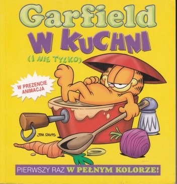 Okładki książek z cyklu Garfield XXL