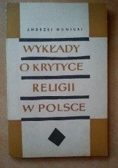 Okładka książki Wykłady o krytyce religii w Polsce Andrzej Nowicki