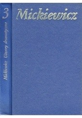 Okładka książki Utwory dramatyczne Adam Mickiewicz