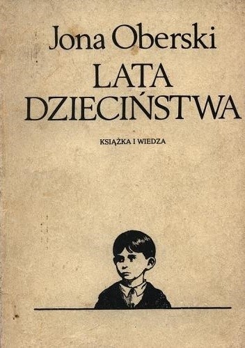 Okładka książki Lata dzieciństwa Jona Oberski