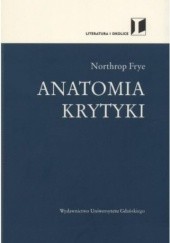 Okładka książki Anatomia krytyki Northrop Frye
