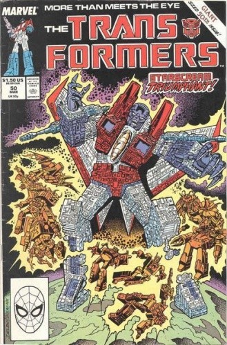 Okładka książki Transformers 3/1993 Bob Budiansky, José Delbo