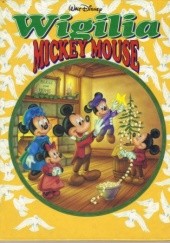 Okładka książki Wigilia Mickey Mouse Walt Disney