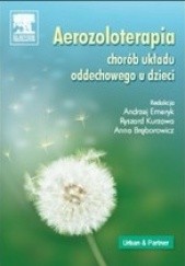 Okładka książki Aerozoloterapia chorób układu oddechowego u dzieci Andrzej Emeryk