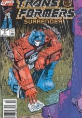 Okładka książki Transformers 1/1995 Simon Furman, Andrew Wildman