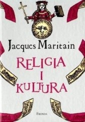 Okładka książki Religia i kultura Jacques Maritain