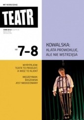 Okładka książki Teatr Nr 7-8/2012 (1141) Redakcja miesięcznika Teatr