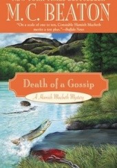 Okładka książki Death of a Gossip M.C. Beaton