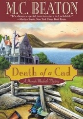 Okładka książki Death of a Cad M.C. Beaton