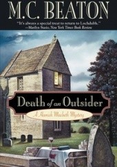 Okładka książki Death of an Outsider M.C. Beaton