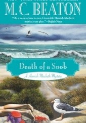 Okładka książki Death of a Snob M.C. Beaton