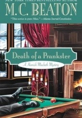 Okładka książki Death of a Prankster M.C. Beaton