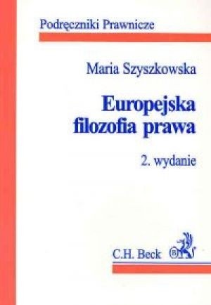 Okładka książki Europejska filozofia prawa Maria Szyszkowska