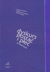 Okładka książki Dyskurs, postać i płeć w dramacie Wojciech Baluch, Małgorzata Sugiera, Joanna Zając