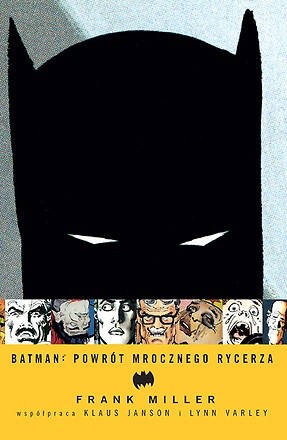 Okładki książek z cyklu Batman: Mroczny Rycerz
