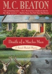 Okładka książki Death of a Macho Man M.C. Beaton
