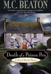 Okładka książki Death of a Poison Pen M.C. Beaton