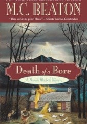 Okładka książki Death of a Bore M.C. Beaton