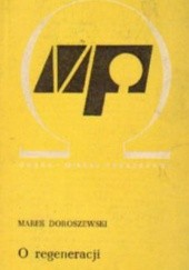 Okładka książki O regeneracji Marek Doroszewski