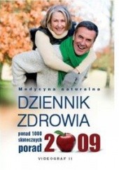 Okładka książki Dziennik zdrowia 2009 Andrzej Żak