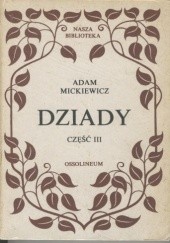 Okładka książki Dziady. Część III Adam Mickiewicz
