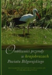 Okładka książki Osobliwości przyrody w krajobrazach Powiatu Biłgorajskiego