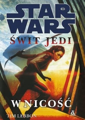 Okładki książek z cyklu Świt Jedi