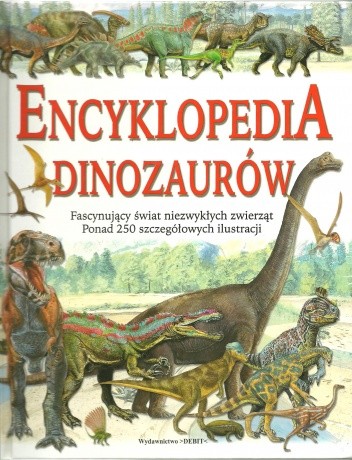 Okładka książki Encyklopedia dinozaurów Jinny Johnson